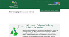 Desktop Screenshot of gallowaywalking.co.uk