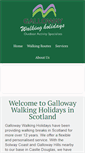 Mobile Screenshot of gallowaywalking.co.uk